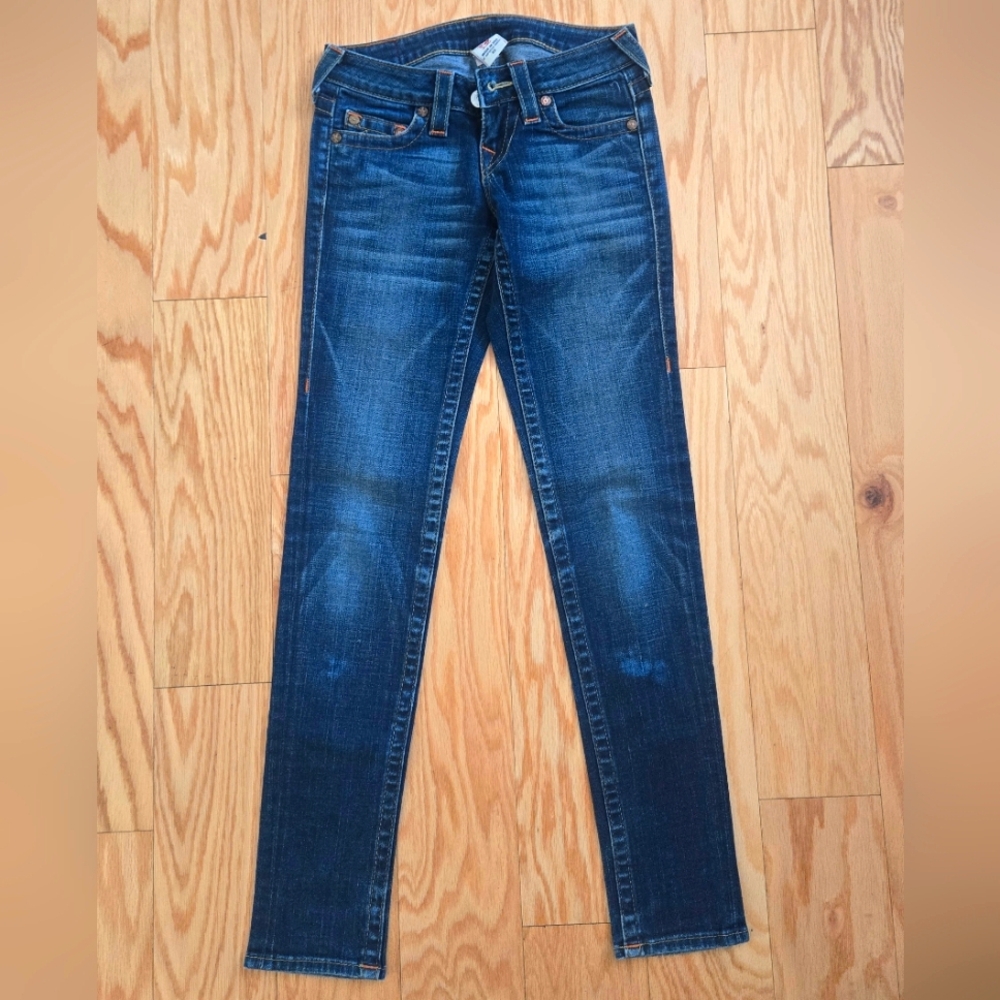 True Religion Indigo Skinny Jeans